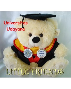 Boneka Wisuda Universitas Udayana - Hukum (30 cm)